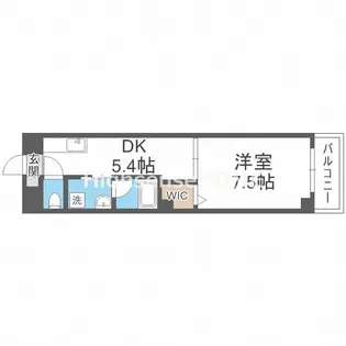 セレッソプラーサ大今里【5階】の間取り