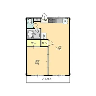 メゾンドココ【2階】の間取り