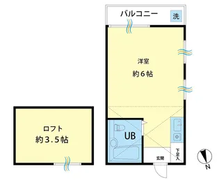 メゾン・ド・クレール【1階】の間取り