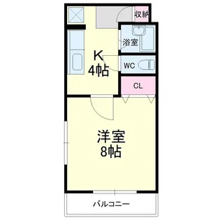Daikoku(ダイコク)【3階】の間取り