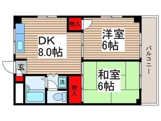 メゾン・ド・ヴェール【3階】の間取り