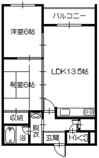 サンハイムII【3階】の間取り