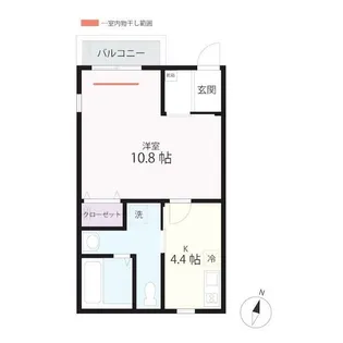 QUIET CRAB HOUSE 西横浜(仮)【3階】の間取り