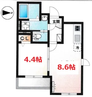 プリムローズ【2階】の間取り