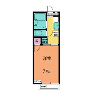 メゾン・アクシス【2階】の間取り