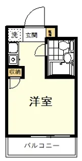 ジョイナス鷹の台【4階】の間取り