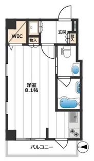 ステラウエストウィング【2階】の間取り