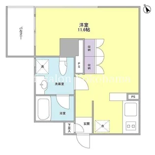 ルモーデセンター北【4階】の間取り