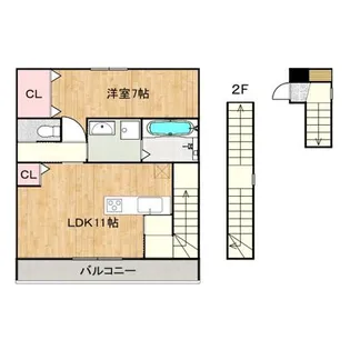 Luminous C棟【2階】の間取り