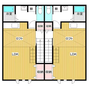 カーサマリン【2階】の間取り