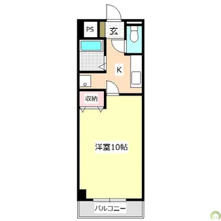 メゾン南昭和【2階】の間取り