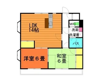 OM三島【2階】の間取り