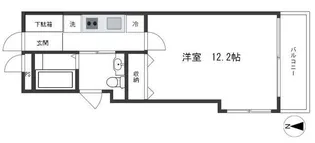 大原KYハイツIII【2階】の間取り