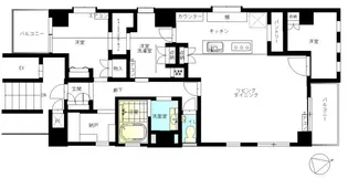 リヴィエール神楽坂【9階】の間取り