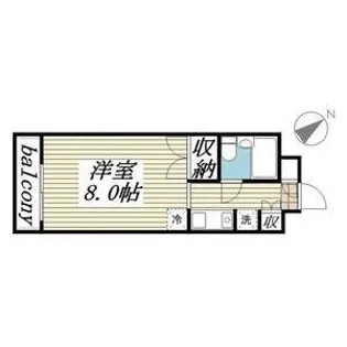 Hills Fujikawa【3階】の間取り