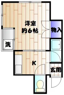 サンハイツ文京【2階】の間取り