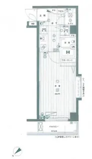 ガラ ステージ渋谷西原【3階】の間取り