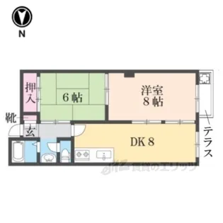 コーポ綿町【1階】の間取り