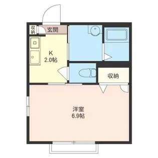 フェリース吉祥寺本町【2階】の間取り