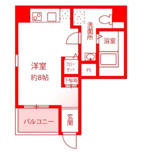 アトレ天王町【5階】の間取り