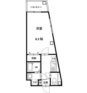 Y ark tsudanuma【2階】の間取り
