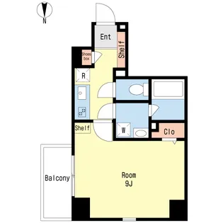 クオーレ葛西【3階】の間取り