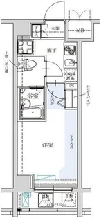 ワイズ ル・リオン東京墨田【4階】の間取り