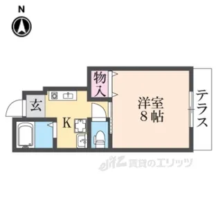 M.Bマンション【1階】の間取り