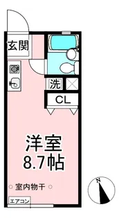 益田ハイツ【2階】の間取り