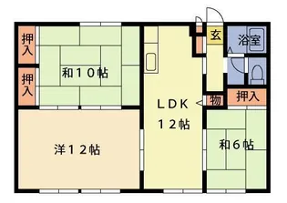 リトルエンゼル【1階】の間取り