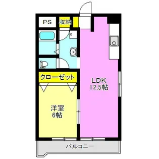 エクセレントマンション【9階】の間取り