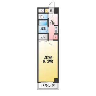 クレスト三好【2階】の間取り