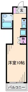 ヴィラクローバー【2階】の間取り
