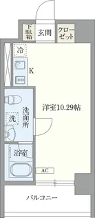 オープンブルーム東新宿【3階】の間取り