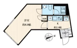 Fullea若林【1階】の間取り