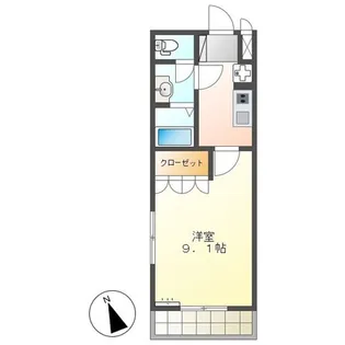 Granchesta1番館【1階】の間取り