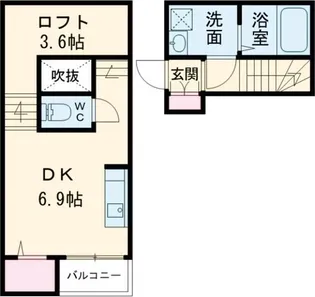PALMTREE ANEXの間取り