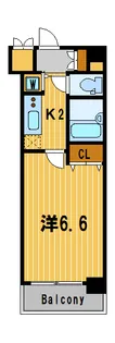 ドルチェ横浜・桜木町【3階】の間取り