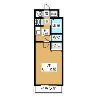 ルミエール【1階】の間取り