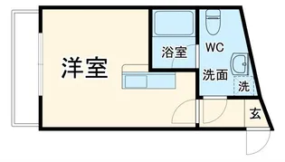 スターダスト日光台C棟【1階】の間取り