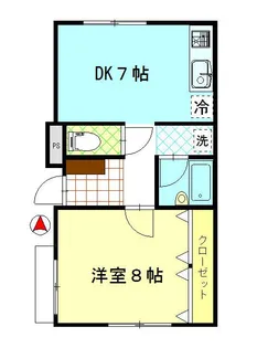 C.M.S【1階】の間取り
