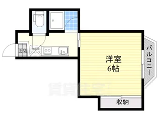 グリーンシティー1・2【2階】の間取り