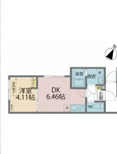 カインドネス新座North【3階】の間取り