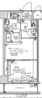 レアライズ赤羽イースト【2階】の間取り