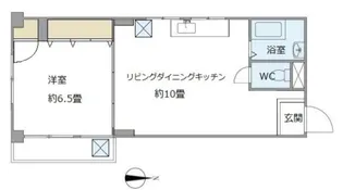 浅川コーポ【5階】の間取り