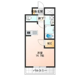 TKM KOHAMA【6階】の間取り