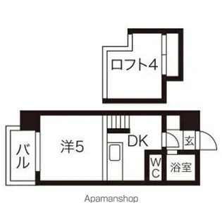 第7AMS円山【3階】の間取り