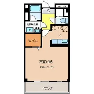 プリステージュ【6階】の間取り