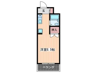 アピア大手町【2階】の間取り