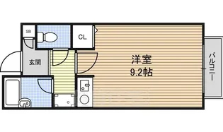 ドーム高峯【1階】の間取り